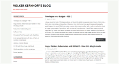 Desktop Screenshot of kerkhoff.es